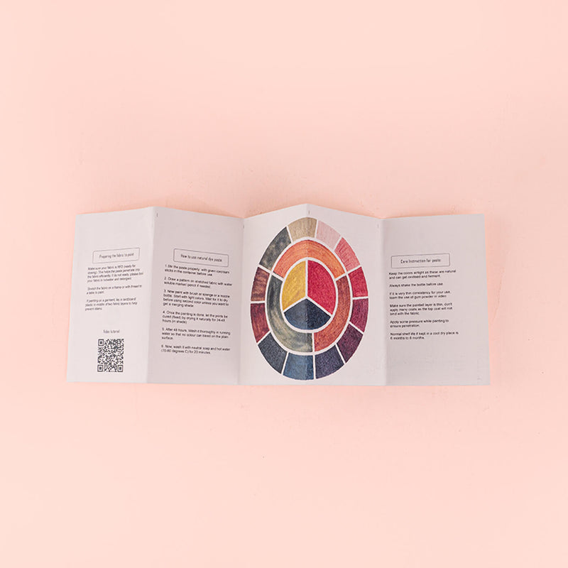 Fabric Painting with Natural Dyes DIY Kit