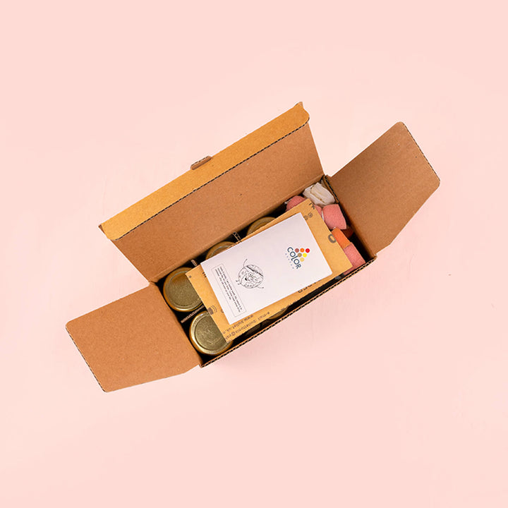 Sustainable Wood Painting with Natural Colours DIY Kit - Zwende