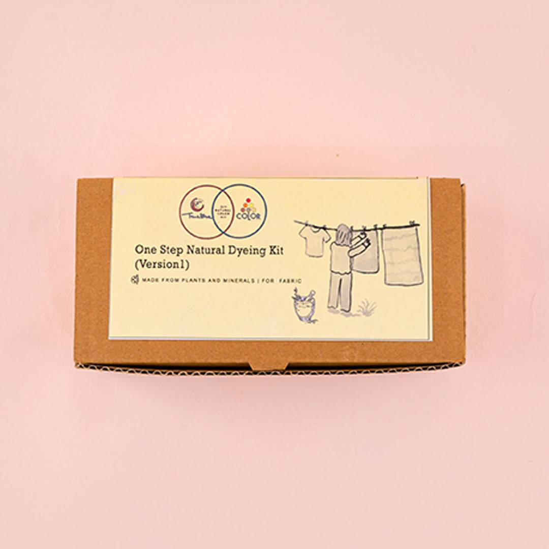 One Step Natural Fabric Dyeing DIY Kit - Zwende