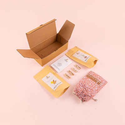 One Step Natural Fabric Dyeing DIY Kit