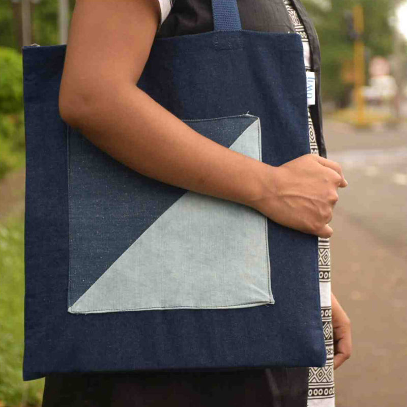 Upcycled Denim Bare Tote