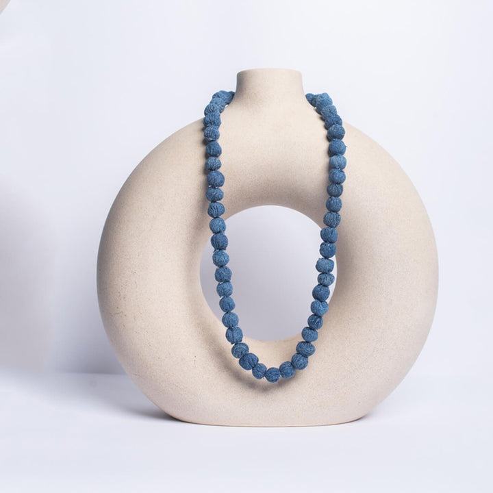 Komaari Upcycled Denim Necklace