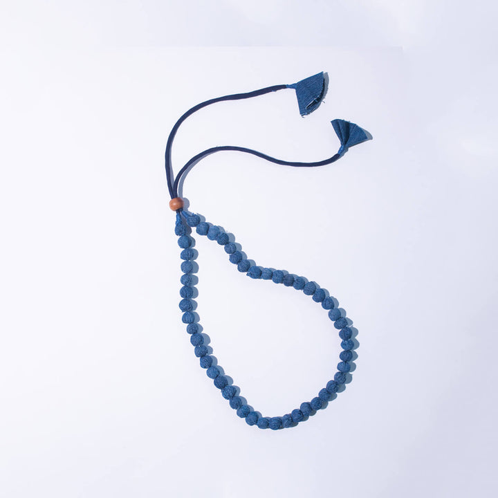 Komaari Upcycled Denim Necklace