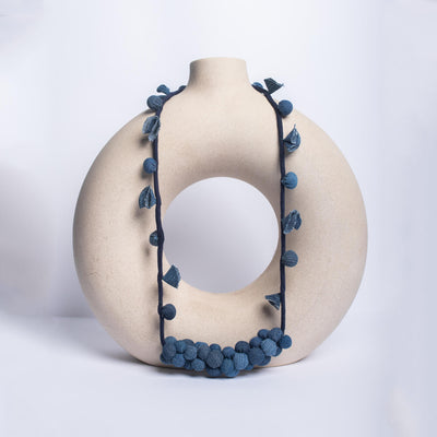 Sundari Upcycled Denim Necklace