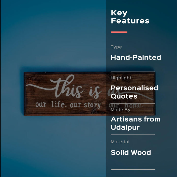 Hand Lettered Signage- This Is Us