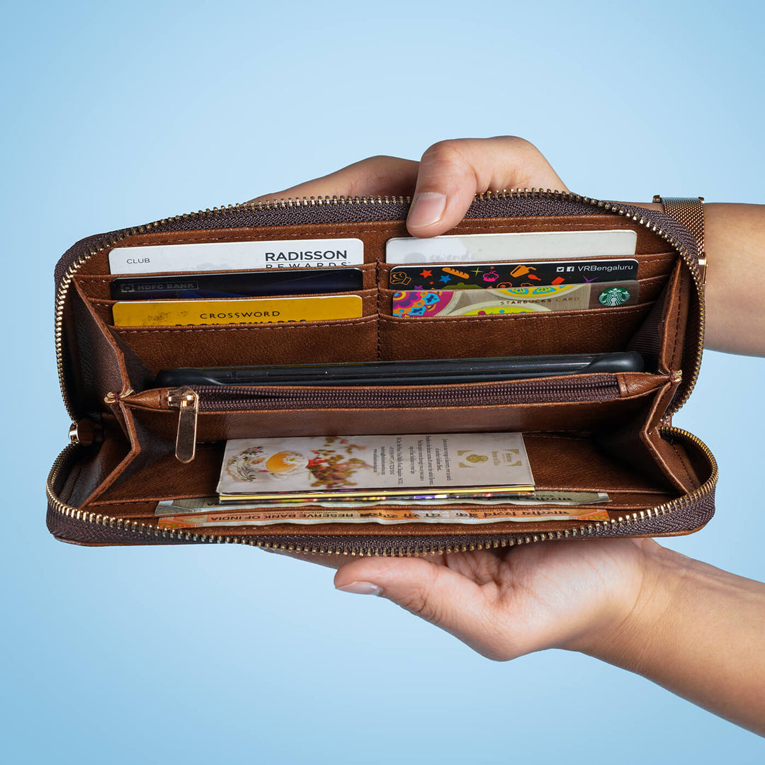 Handcrafted Leather Money Master Purse