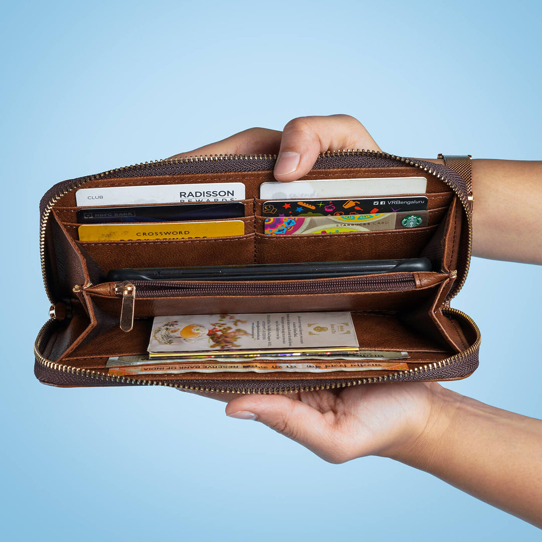Handcrafted Leather Money Master Purse