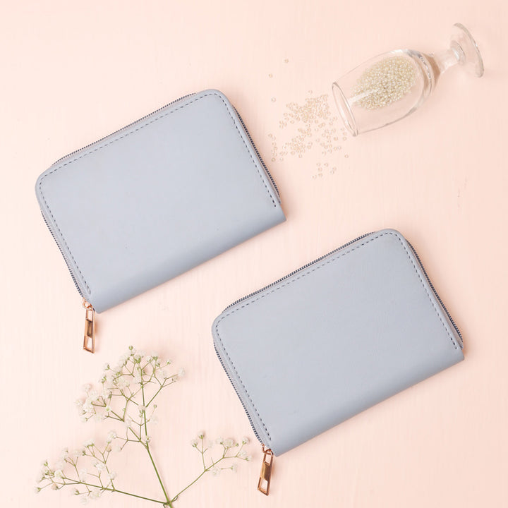 Faux Leather Opal Wallet - Bliss