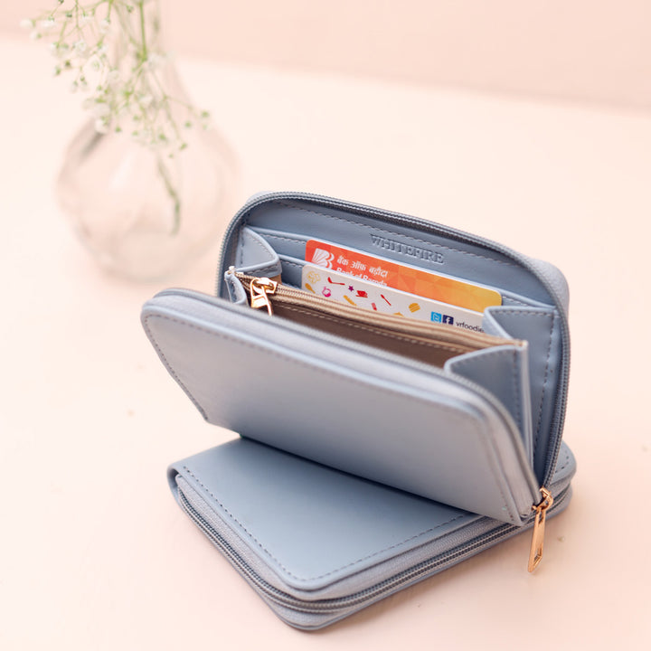Faux Leather Opal Wallet - Bliss
