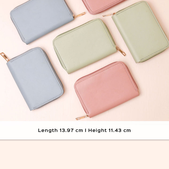 Faux Leather Opal Wallet - Bliss