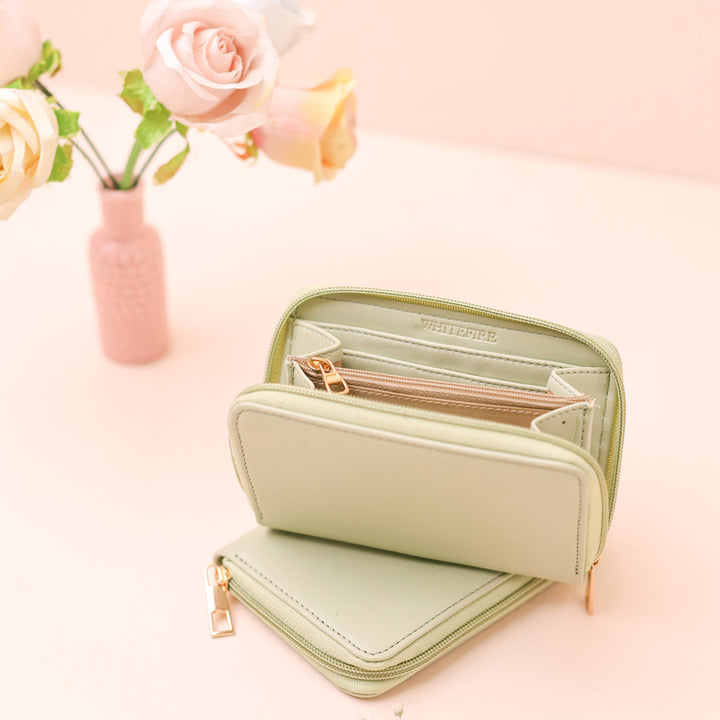 Faux Leather Opal Wallet - Bliss