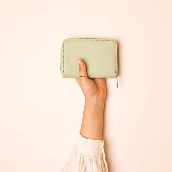 Faux Leather Opal Wallet - Bliss