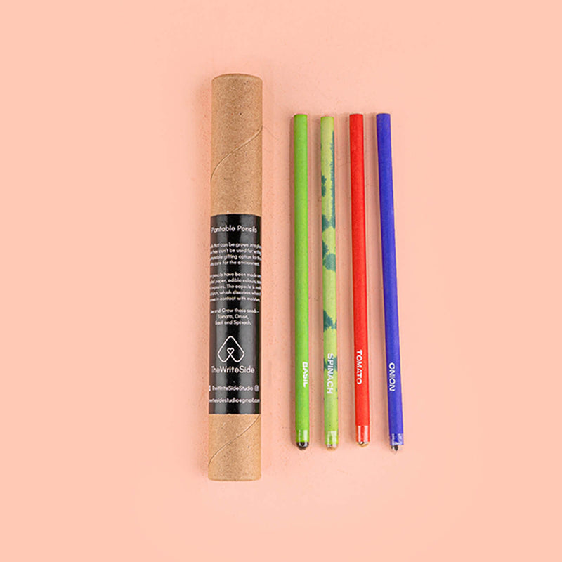 Plantable Seed Pencil Set 4