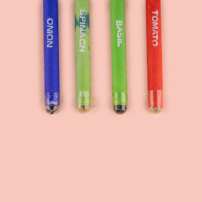 Plantable Seed Pencil Set 4