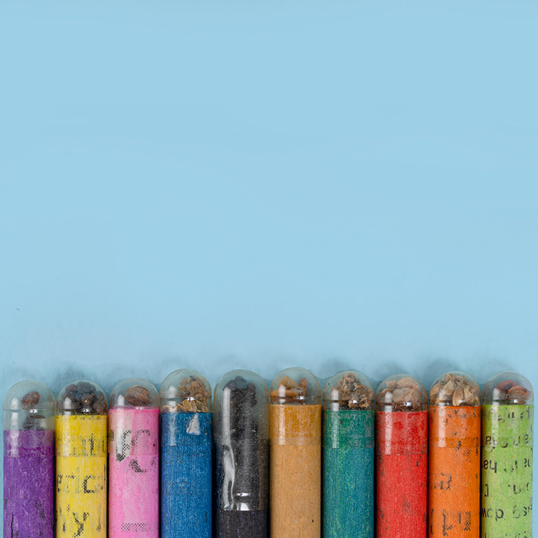 Plantable Seed Colour Pencil Set Of 10
