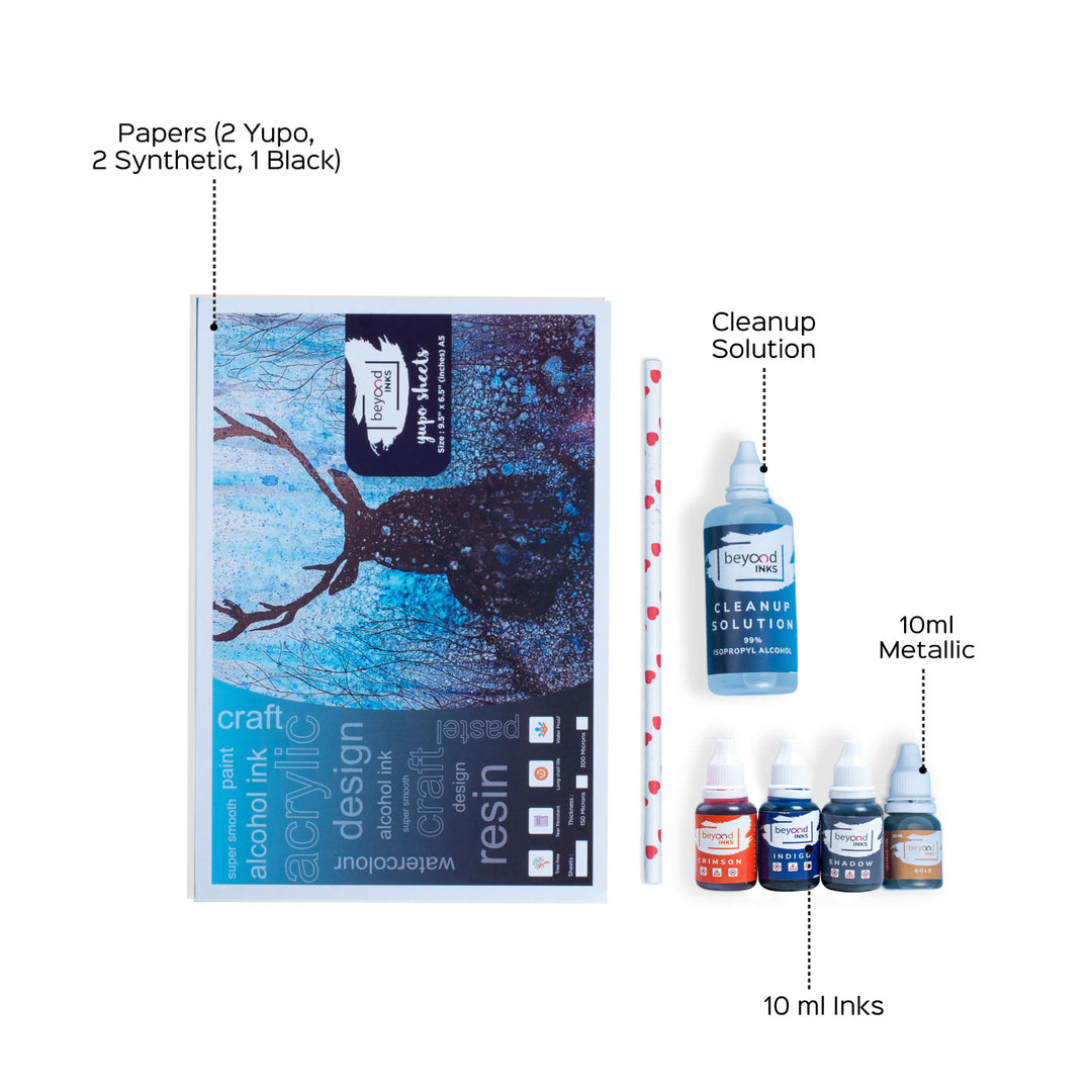 Alcohol Inks DIY Kit - Beginner