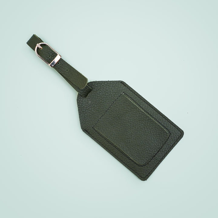 Genuine Leather Luggage Tag