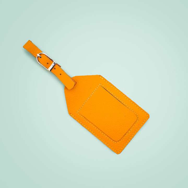 Genuine Leather Luggage Tag