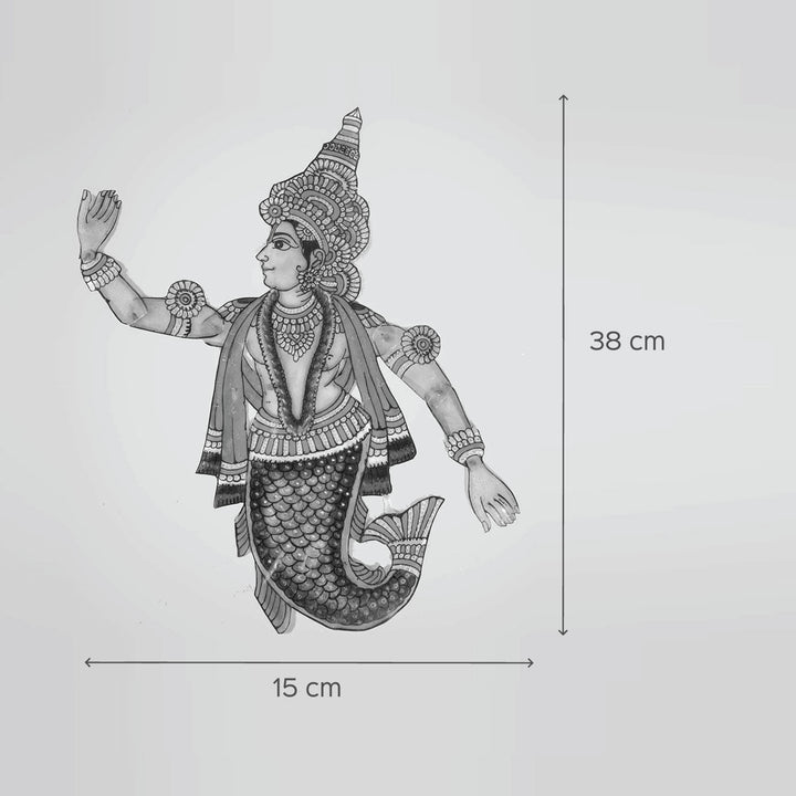 Dasavatharam Leather Puppet - Matsya