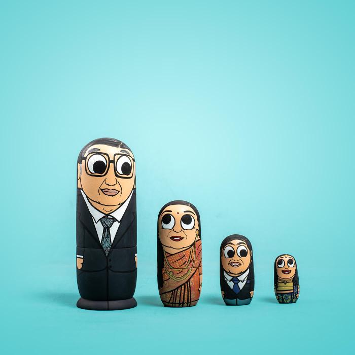 Personalized Nesting Dolls