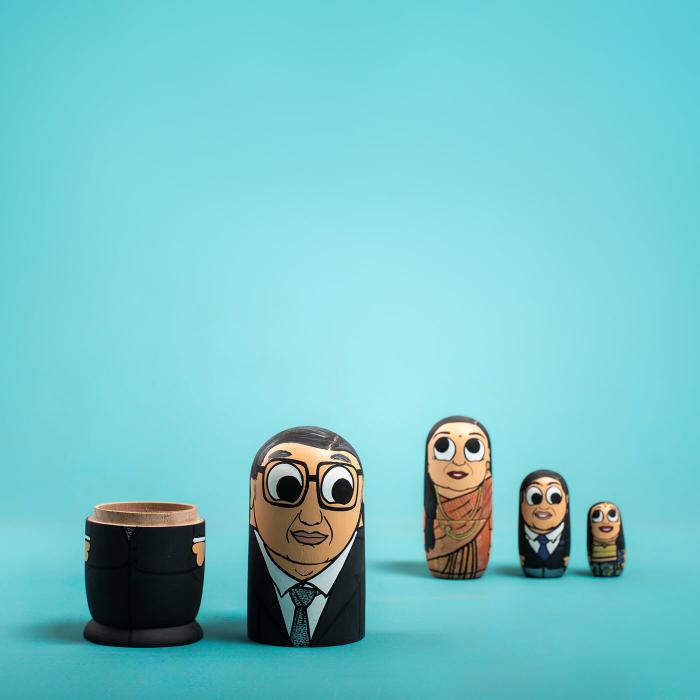 Personalized Nesting Dolls