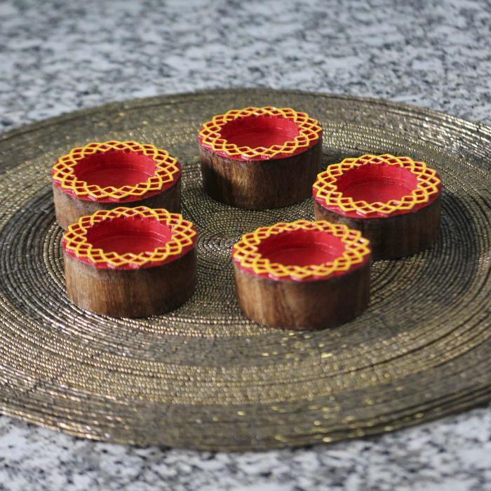Aipan Art Tealight Holder