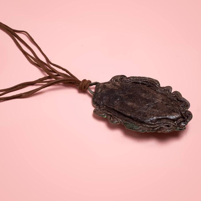Papier-Mache Pendant - Forest Man