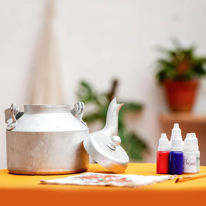 Decoupage DIY Kit - Kettle