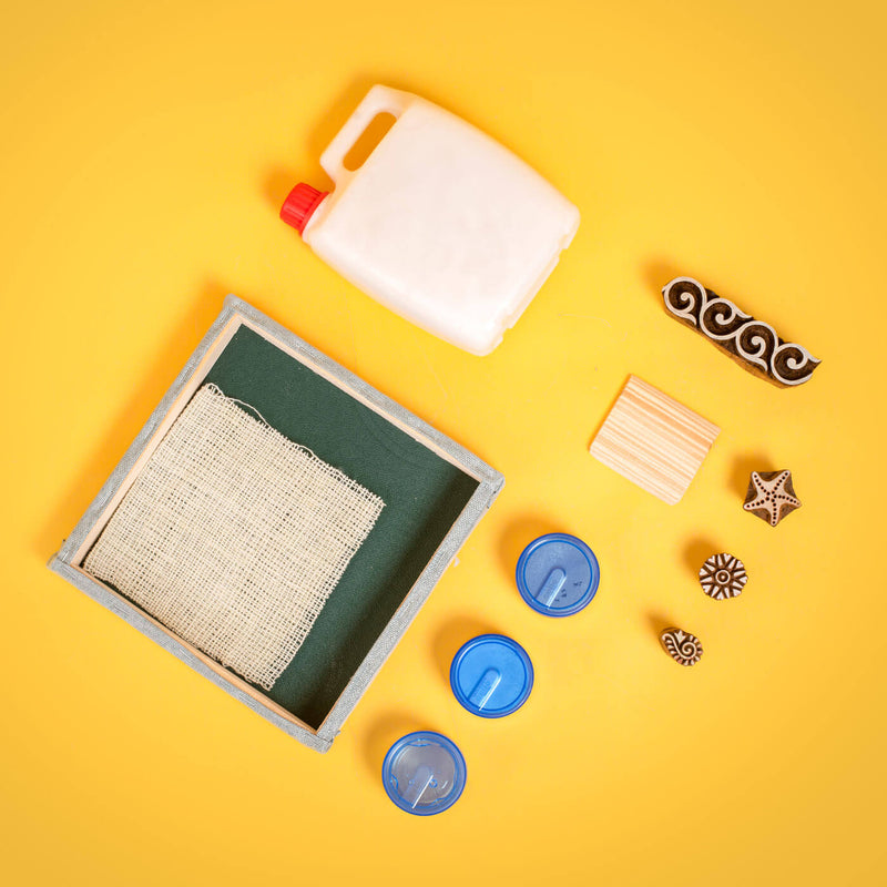 Metallic Colours - Blockprinting DIY Kit