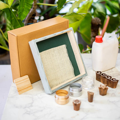 Metallic Colours - Blockprinting DIY Kit