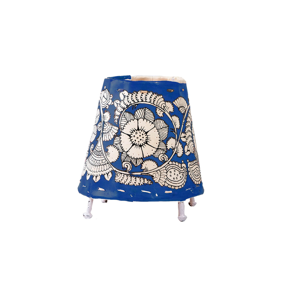 Hand Painted Tholu Bommalata Mini Lamp | 6 inches