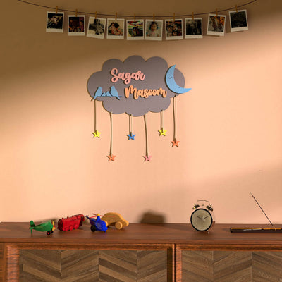 Two Name Cloud Nameboard