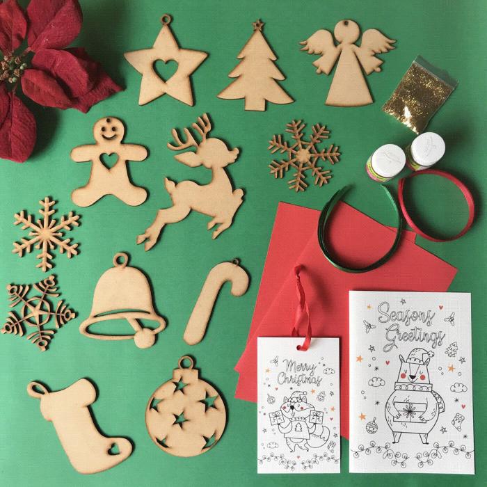 Christmas DIY Decor - Christmas Fun Pack - Zwende