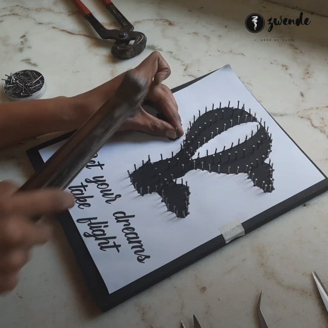 String Art DIY Kit - Dream - Zwende