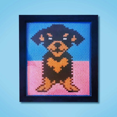 Pet Wall Frame with Perler Beads
