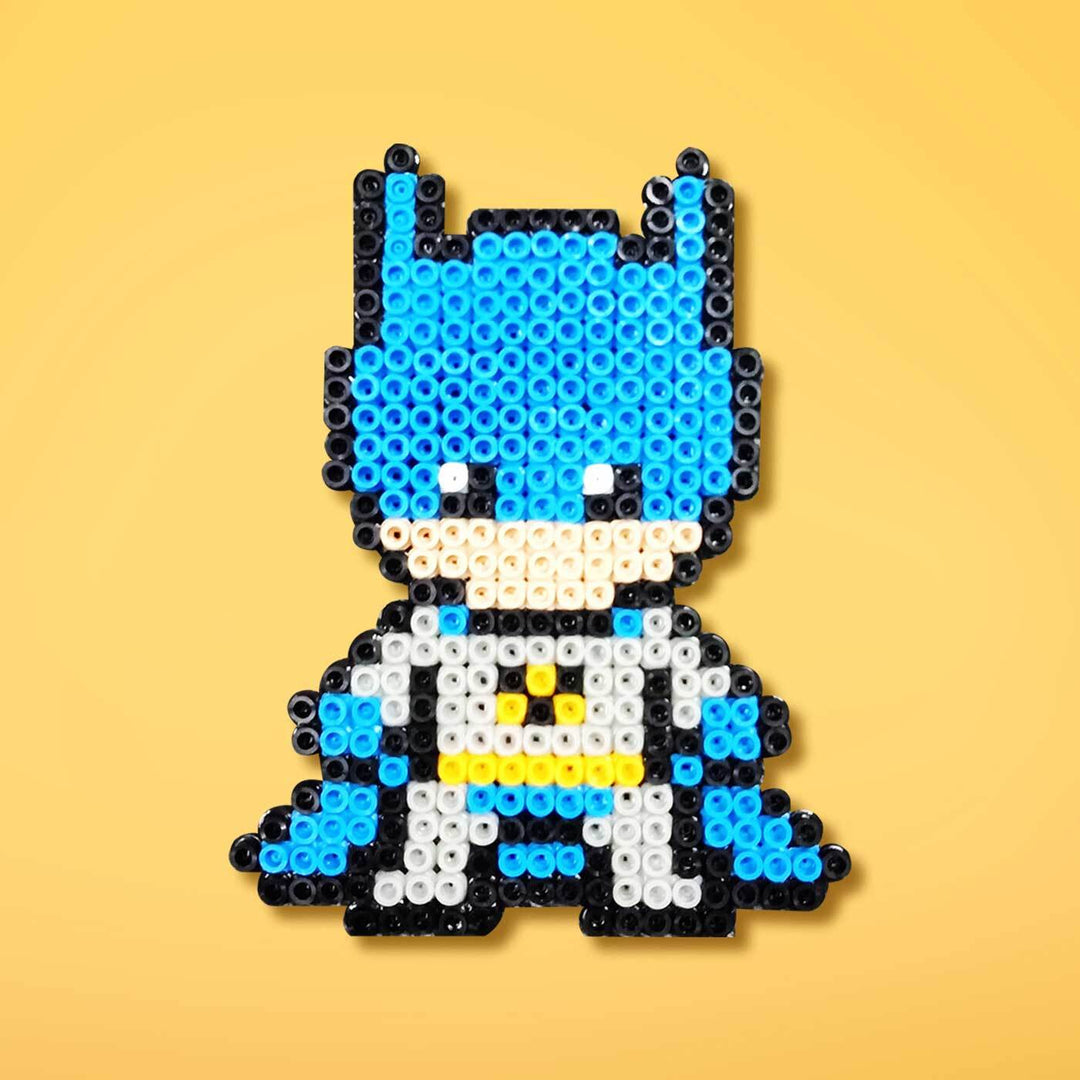 Batman Magnet with Perler Beads