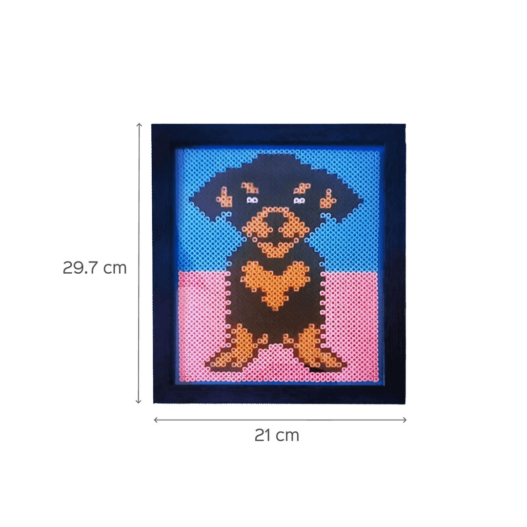 Pet Wall Frame with Perler Beads