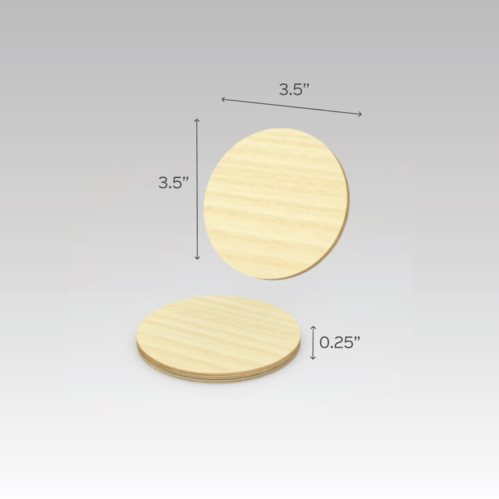 Laser Etched Coasters (Set of 4) - Giraffe