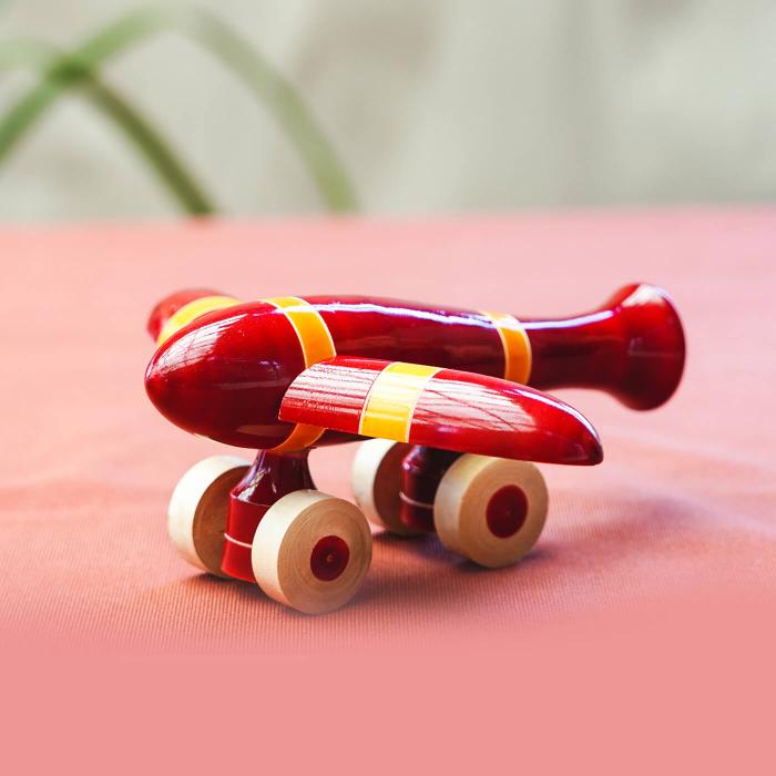Aeroplane Channapatna Toy - Zwende