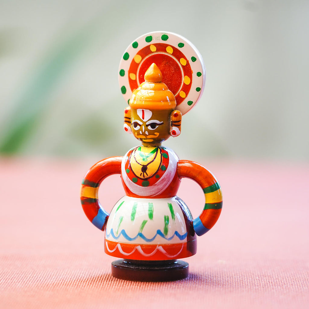Buy Kathakali Channapatna Figurine Online On Zwende
