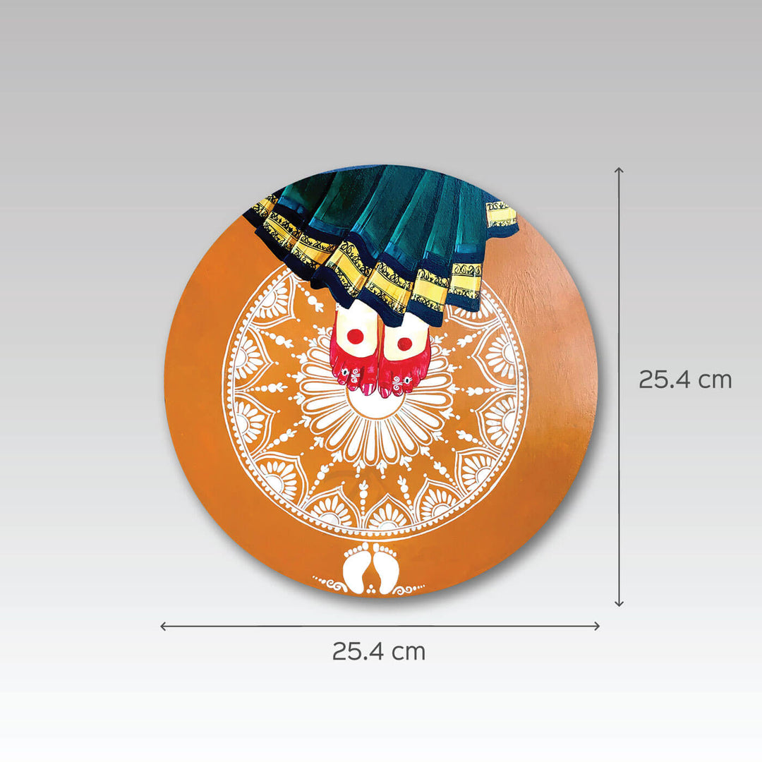 Handpainted Odia Jhooti Wall Decor