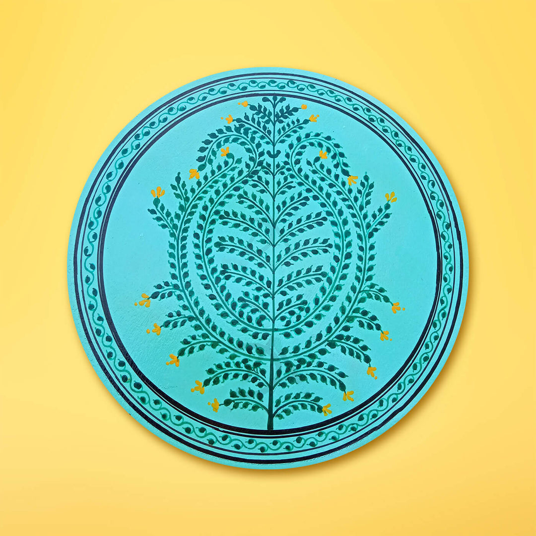 Handpainted Tree of Life- Green