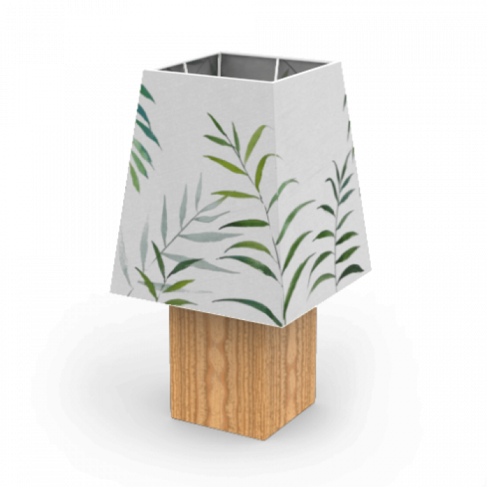 Handpainted Empire Tabletop Lamp - Zwende