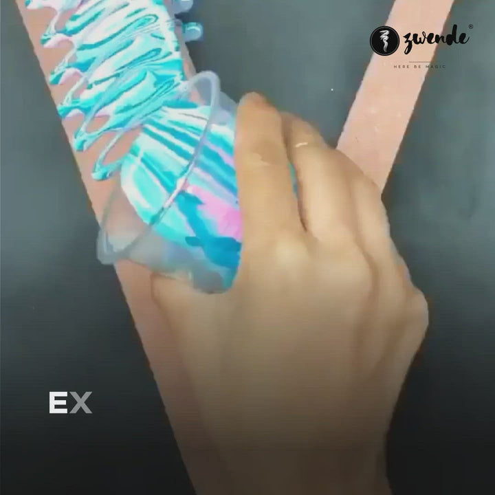 Acrylic Pour Personalized Letter - All Inclusive DIY Kit