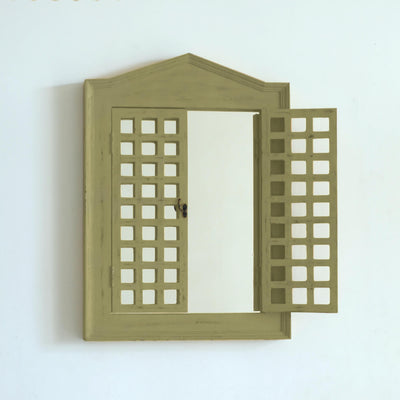 Small Classic French Window Mirror
