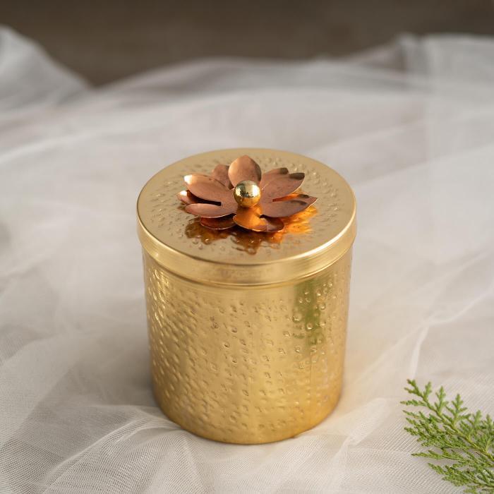 Gold Multi-wick Tumbler Scented Candle - Buttercream and Vanilla
