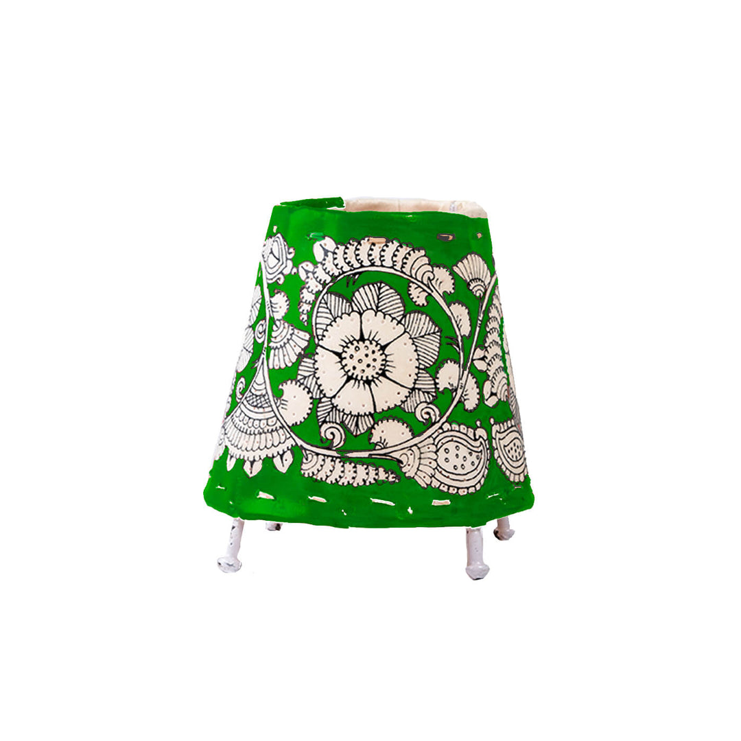 Hand Painted Tholu Bommalata Mini Lamp | 6 inches