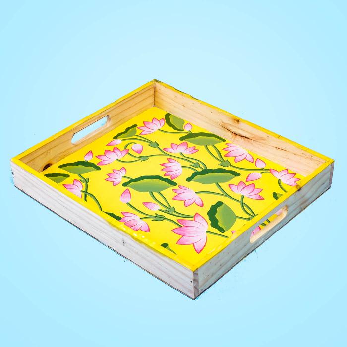 Pichwai Serving Tray - Large