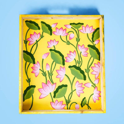 Pichwai Serving Tray - Large