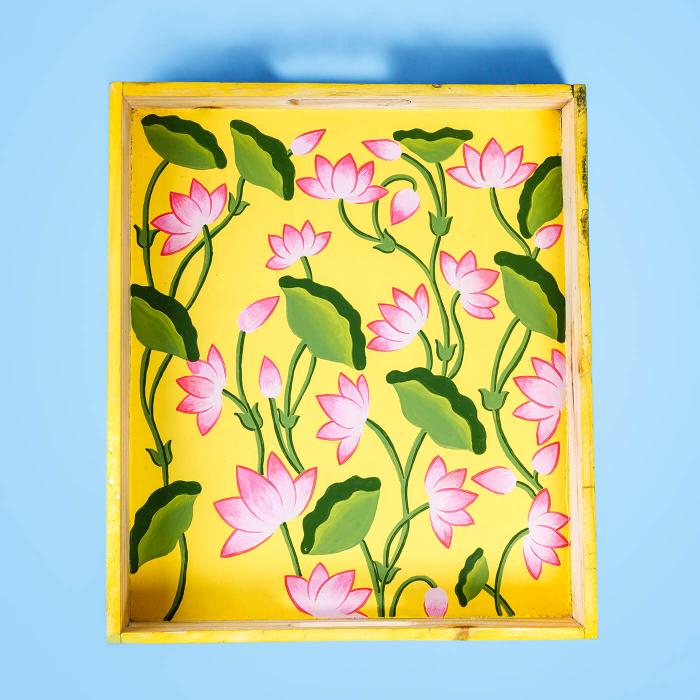 Pichwai Serving Tray - Large